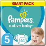 Pampers Active Baby 5 64 ks – Hledejceny.cz