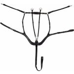 Equestro Poprsník kožený Hunting anatomický černý – Zboží Dáma