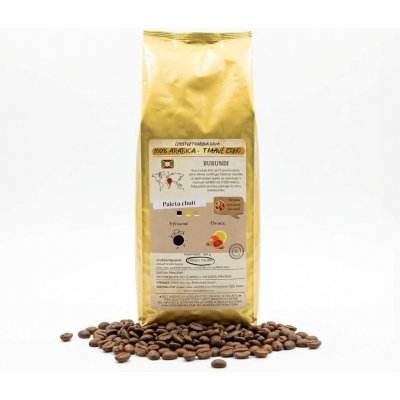 Golden Coffee Burundi 100% Arabika alacaffé zrnková 0,5 kg – Hledejceny.cz