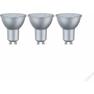 Paulmann LED reflektor 6,5W GU10 230V teplá bílá 3ks-sada – Hledejceny.cz