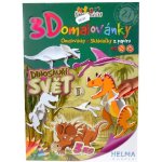 3D omalovánka A4 SET Dinosauří svět – Sleviste.cz