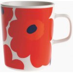 Marimekko Hrnek Oiva Unikko červený 0,25l – Hledejceny.cz