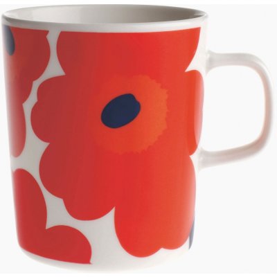 Marimekko Hrnek Oiva Unikko červený 0,25l – Hledejceny.cz
