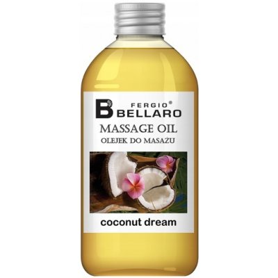 Fergio Bellaro Kokosová rozkoš 200 ml masážní olej na tělo – Sleviste.cz