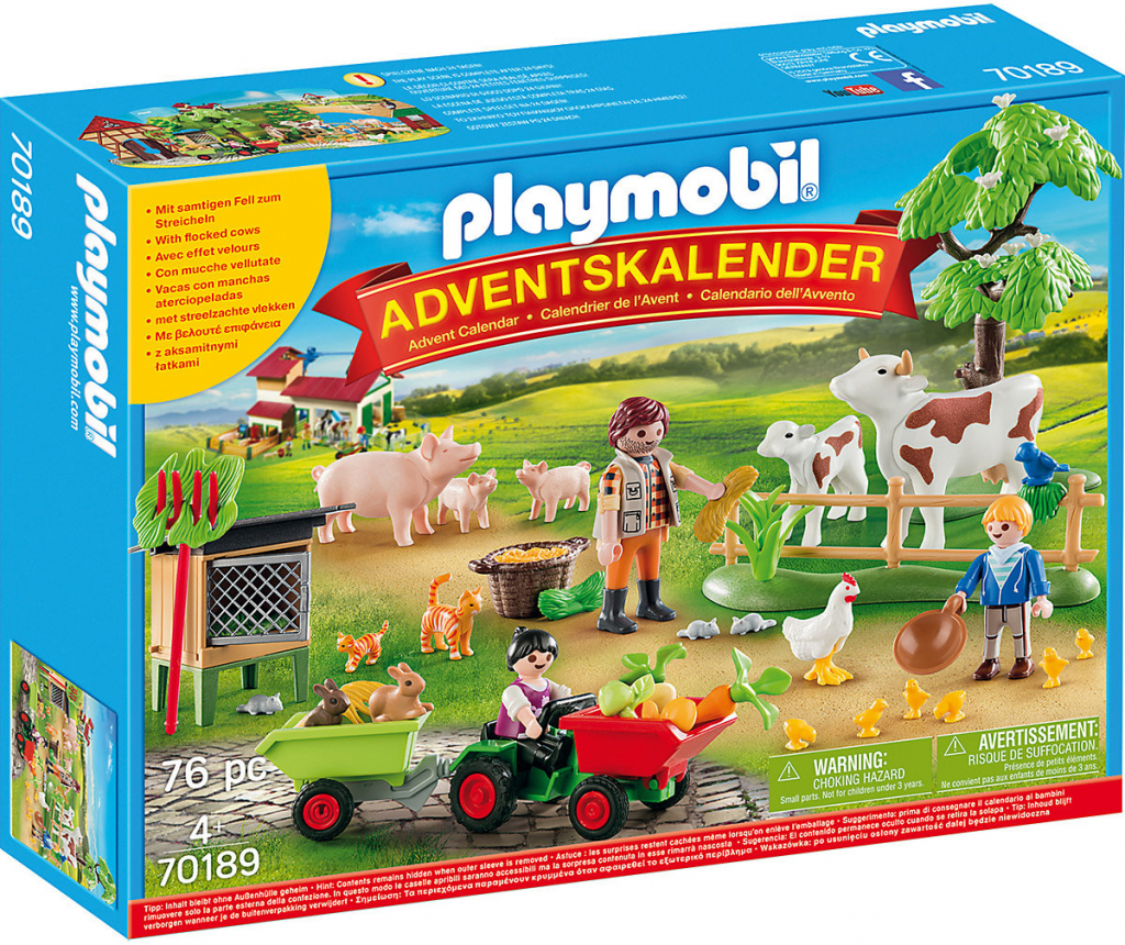 Playmobil 70189 Adventní kalendář Na Farmě
