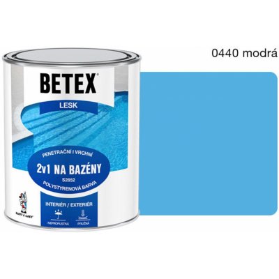 Betex 2v1 na bazény S2852 4 kg tmavě modrá – Zbozi.Blesk.cz