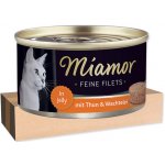 Finnern Miamor Feine Filety jelly tuňák & křepelčí vejce jelly 24 x 100 g – Hledejceny.cz