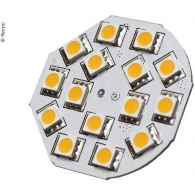 CBEST Carbest LED žárovka G4, 3W, 200 lumenů, 15x teplá bílá SMD – Zbozi.Blesk.cz