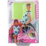 Barbie Model Ken na invalidním vozíku v modrém kostkovaném tílku 195 – Zbozi.Blesk.cz