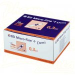 BD MF inz.stř.0.3 ml U-100 s int.jehla 30Gx8mm 100 ks – Zboží Dáma