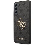 Pouzdro Guess PU 4G Metal Logo Samsung Galaxy S23+ šedé – Sleviste.cz