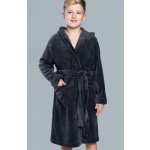 Chlapecký župan s kapucí - Mimas 134-140 Grafit – Zboží Dáma