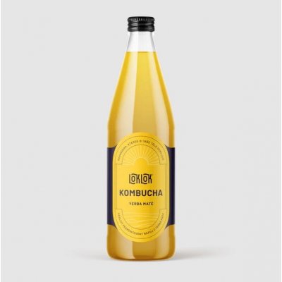 Loklok kombucha Yerba maté 0,75 l – Zboží Dáma