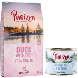 Purizon Adult kachna & ryba bez obilnin 6,5 kg