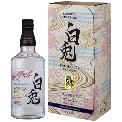 Matsui Gin The Hakuto Premium 47% 0,7 l (karton) – Hledejceny.cz