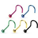 Piercingate piercing do nosu PNO00259 černá kuličky – Hledejceny.cz