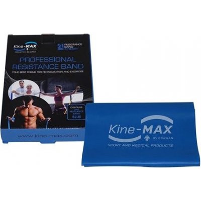 Kine-MAX Pro-Resistance Band - Level 4 – Modrá (Extra Těžká)