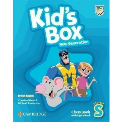 Kid´s Box New Generation Starter Class Book with Digital Pack British English - Nixon Caroline, Tomlinson Michael – Hledejceny.cz