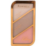 Rimmel London Kate konturovací paletka 18,5 g 002 Coral Glow – Zboží Dáma Rimmel London Kate konturovací paletka 18,5 g 002 Coral Glow – Zboží Dáma