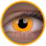 MaxVue Vision Crazy čočky UV Glow Orange svítící roční 2 ks – Hledejceny.cz