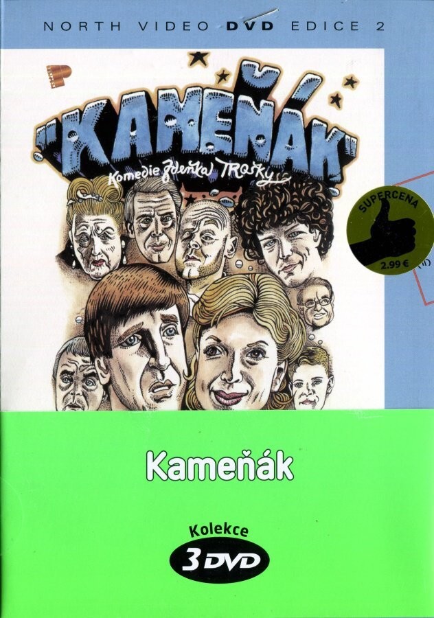 Kameňák pošetka DVD