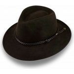 Krumlovanka luxusní vlněný klobouk voděodolný rolovatelný Superior Quality P-71123C/HNED hnědý – Zbozi.Blesk.cz