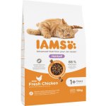 Iams Cat Adult All Breeds Hairball Control Chicken 10 kg – Sleviste.cz