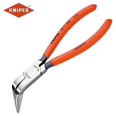 Kleště pro mechaniky 200 mm s vyhnutými čelistmi KNIPEX 38 71 200 – Zboží Mobilmania