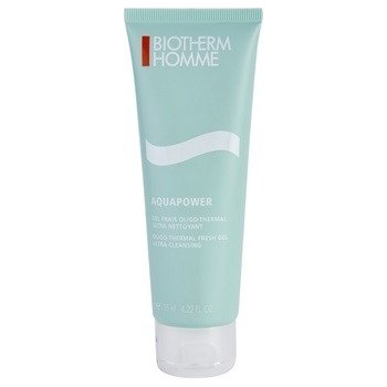 Biotherm Homme Aquapower osvěžující čistící pleťový gel Oligo - Thermal Fresh Gel Ultra Cleansing 125 ml