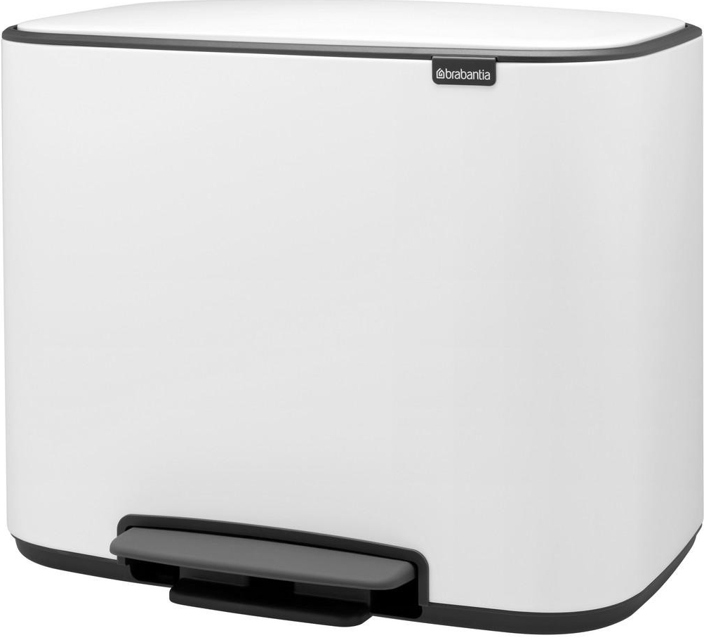 Brabantia Bo pedálový koš 11 + 23 L bílá 121142