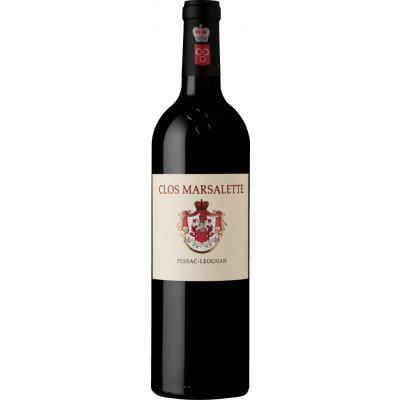 Chateau Clos Marsalette Pessac-Leognan 2017 Červené 13,5% 0,75 l (holá láhev) – Hledejceny.cz