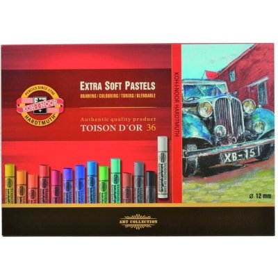 Koh-i-Noor sada prašných kříd Toison D'or Extra Soft 36 ks – Zbozi.Blesk.cz