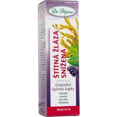 Bylinné kapky Štítná žláza snížená originální 50 ml – Hledejceny.cz