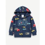 GAP Baby mikina French Terry s logem Tmavě modrá – Hledejceny.cz