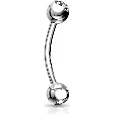 Šperky4U piercing do obočí OB01004-C – Zboží Dáma