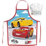 Javoli Dětská zástěra s čepicí Disney Cars – Hledejceny.cz