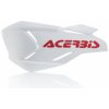 Moto řídítko ACERBIS náhradní plast k chráničům páček X-FACTORY bez montážního kitu bílá/červená bílá/červená uni