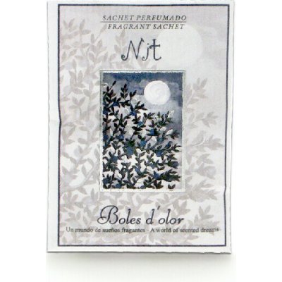 Boles d´olor Vonný sáček kapesní malý papírový 5,5 x 7,5 x 0,3 cm Negro Nit – Hledejceny.cz