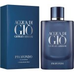 Giorgio Armani Acqua Di Gioia Profondo parfémovaná voda pánská 125 ml – Zboží Mobilmania