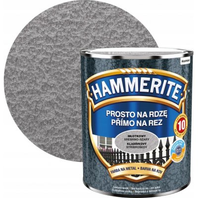 Akzo Nobel Hammerite přímo na rez 0,70L, kladívkový šedý – Zbozi.Blesk.cz