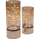 Solight sada dvou vánočních LED světélek 15 20cm 30x LED AA baterie – Hledejceny.cz