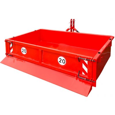 Dema Kontejner zadní s hydraulikou 125x220x40 cm 52024D – Sleviste.cz
