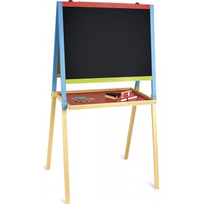 Jeujura Dřevěná multiaktivní tabule 56 x 43 cm s příslušenstvím – Zboží Mobilmania