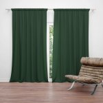 Sablio Závěs Lesní zelená: 2ks 140x250cm – Hledejceny.cz
