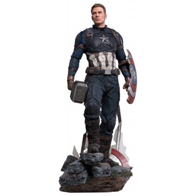 Iron Studios Avengers Endgame Legacy Replica Statue 1/4 Captain America  Deluxe Version 59 cm — Heureka.cz
