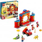 LEGO® Disney 10776 Hasičská stanice a auto Mickeyho a přátel – Zbozi.Blesk.cz