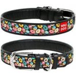 Waudog Obojek kožený Donuts – Sleviste.cz