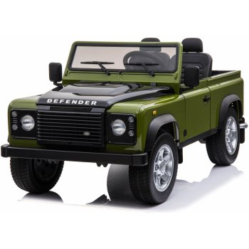 Beneo elektrické autíčko Land Rover Defender Pohon 4x4 2x 12V7AH Eva kola  čalouněné sedadlo 24 GHz Dálkový Ovladač USB / TF vstup dvoumístné zelená  od 8 299 Kč - Heureka.cz