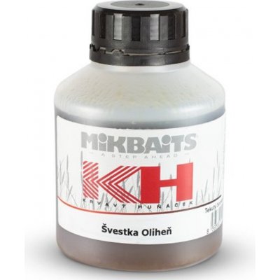 MikBaits Booster Krvavý Huňáček Švestka Oliheň 250 ml – Zboží Mobilmania