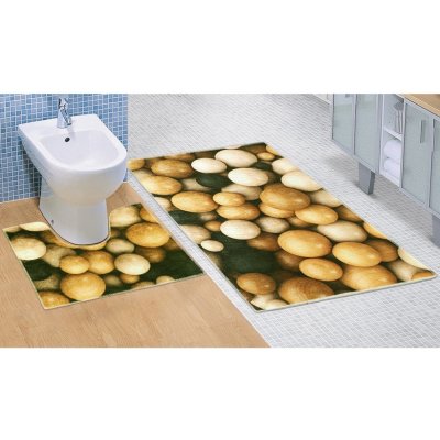 Brotex 3D 60 x 100 +60x50cm Dřevěné koule DS68285438 – Zboží Dáma